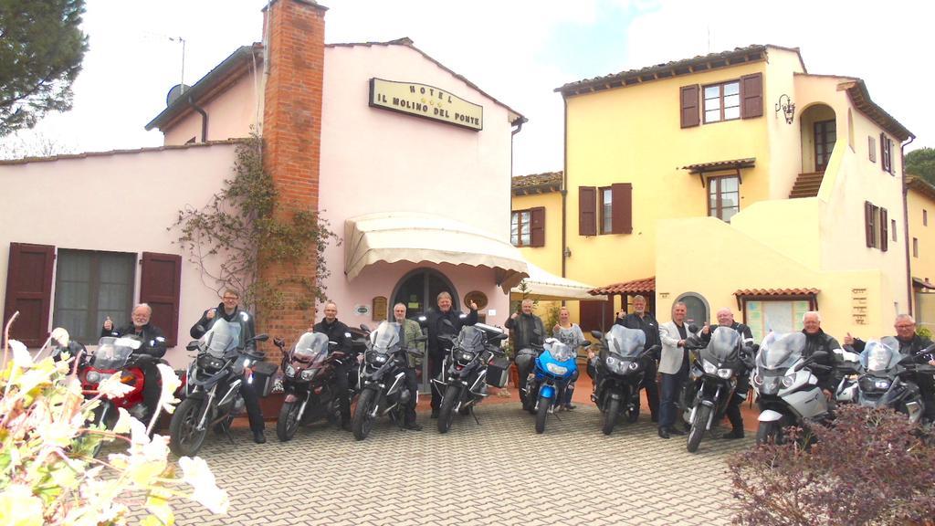 Motorradhotel Toskana -Il Molino Del Ponte- Minimum 3 Nachte 蒙特斯佩尔托利 外观 照片